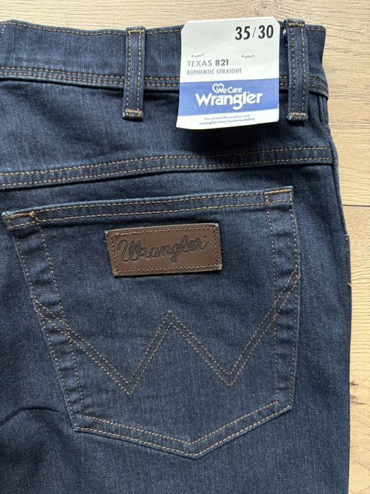 Blugi WRANGLER Texas Indigo Barbati | Marime 35 x 30 (Talie 90 cm)