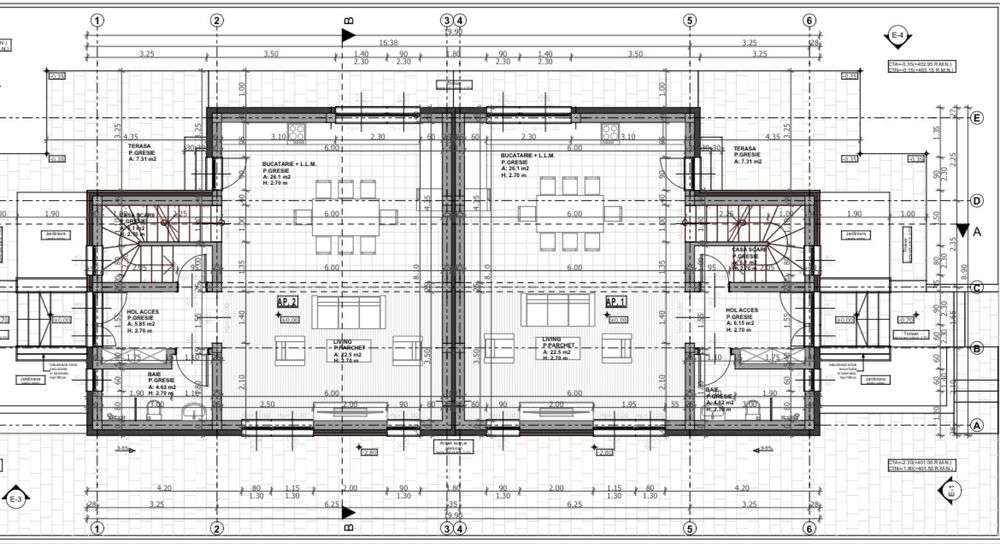 Casa tip duplex in Dambu Rotund D+P+E