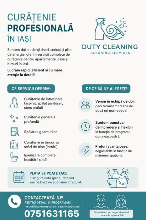 Curățenie iaşi.