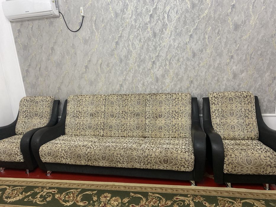 Диван с 2- мя креслом