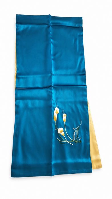 Esarfa din matase naturala de dud 155x35cm