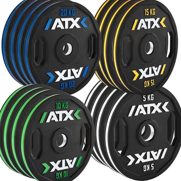 Олимпийски Дискове / Първокласни Тежести за Фитнес Сет 200 кг