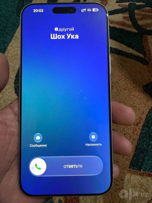 Iphone 17 pro max 256 silver sim+esim енги бир ойли телефон