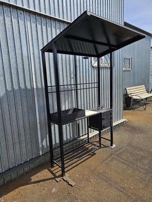 Продам мангал с печью под казан