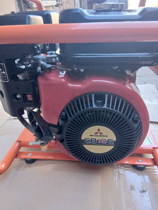 Водна помпа / мотопомпа KP Pump 3” Mitsubishi – 480 л/мин – като нова, само 50 часа работа