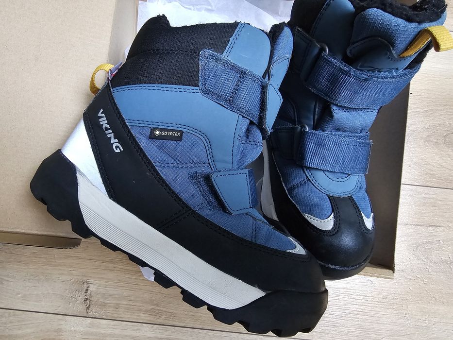 Ghete iarna copii Viking imblabite impermeabile Gore-Tex, ca noi