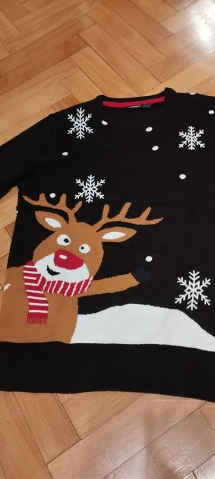 Мъжки коледен пуловер