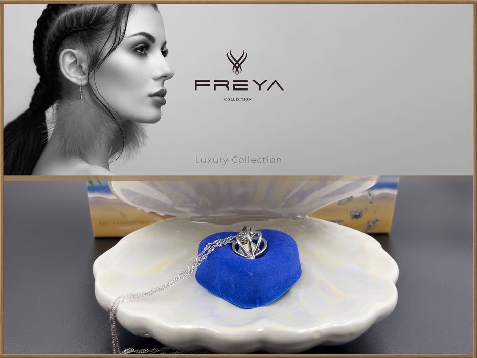 Set pandantiv, lantisor argint 925 și perla