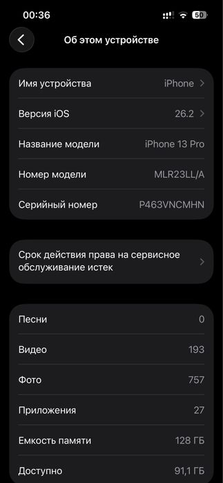 IPHONE 13 pro black