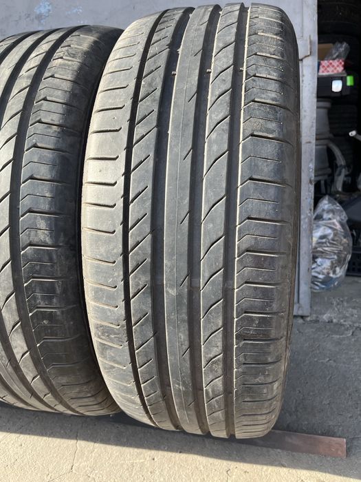 4 бр. летни гуми 235/55/19 Continental AO DOT 0220/2117 2x7 mm 2x5,5 m