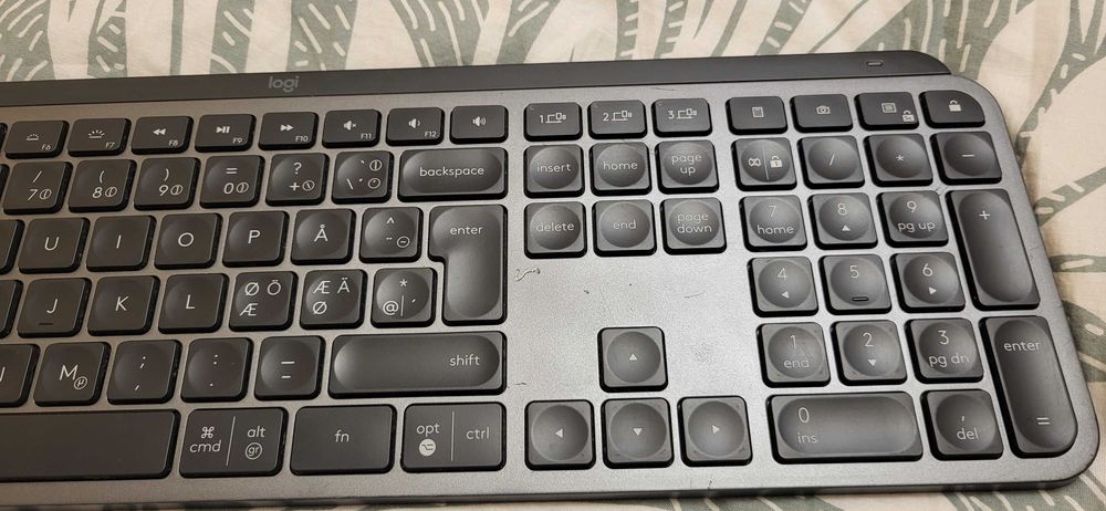Logi MX Keys Logitech Tastatura Wireless Bluetooth fuctionala  160 Lei