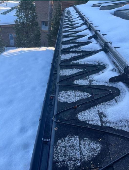 Гриюший кабел для крыш Антилёд Водостоков Трубопроводов