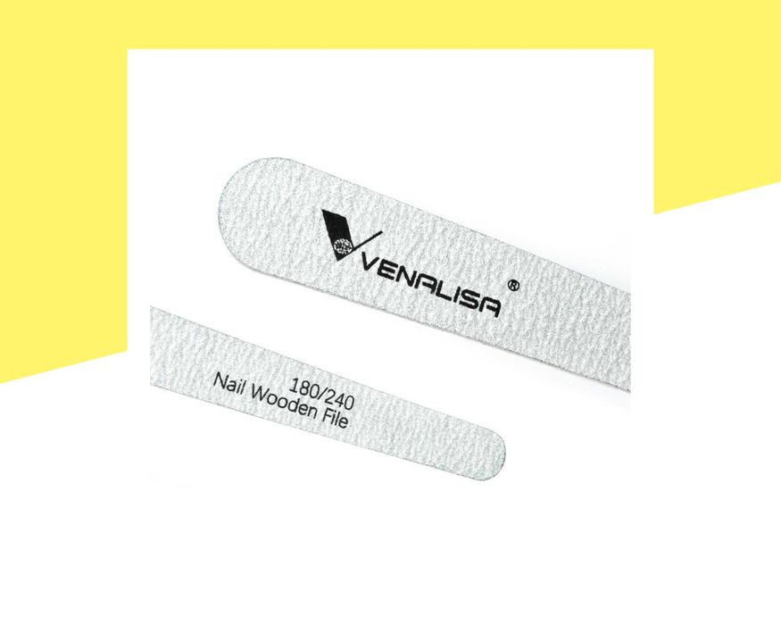 Пила за нокти 180/240 грид VENALISA