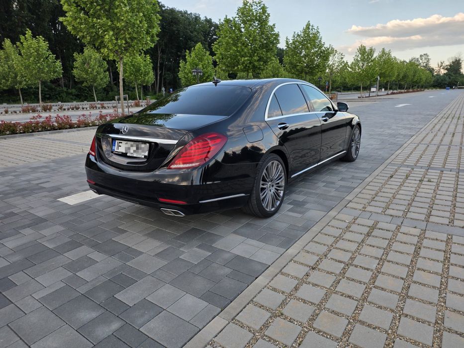 Mercedes s350 long proprietar impecabila estetic si tehnic ventilatie masaj tv/dvd soft close night vision