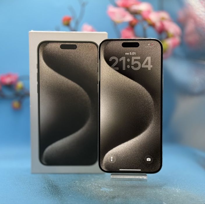 Apple iPhone 15 Pro Max, 256GB, 5G, Natural Titanium