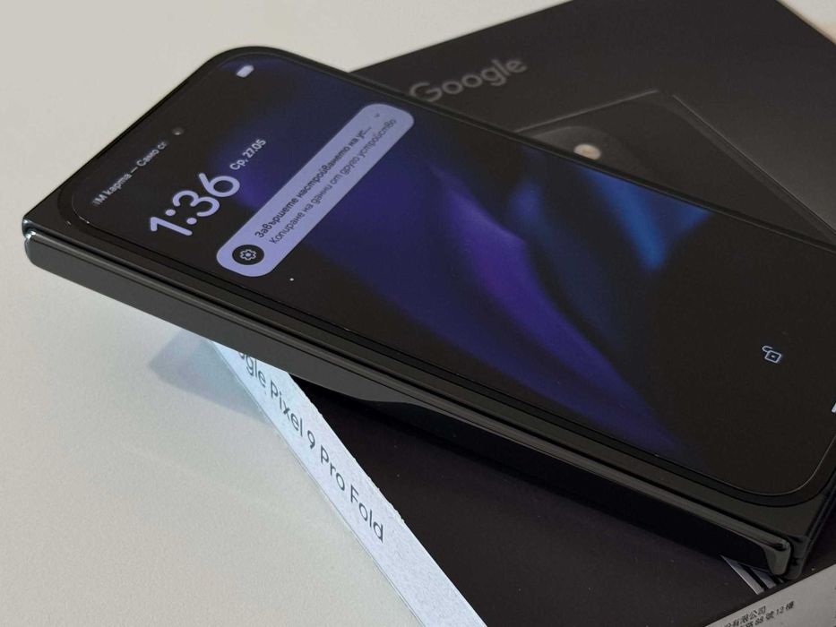 Бартер! Google Pixel 9 Pro Fold Obsidian (Черен)