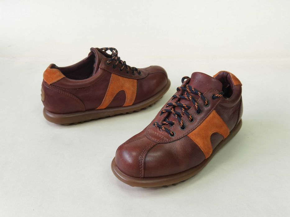 Ghete piele naturala bocanci  dama 37 38 Camper - Vintage ca Noi