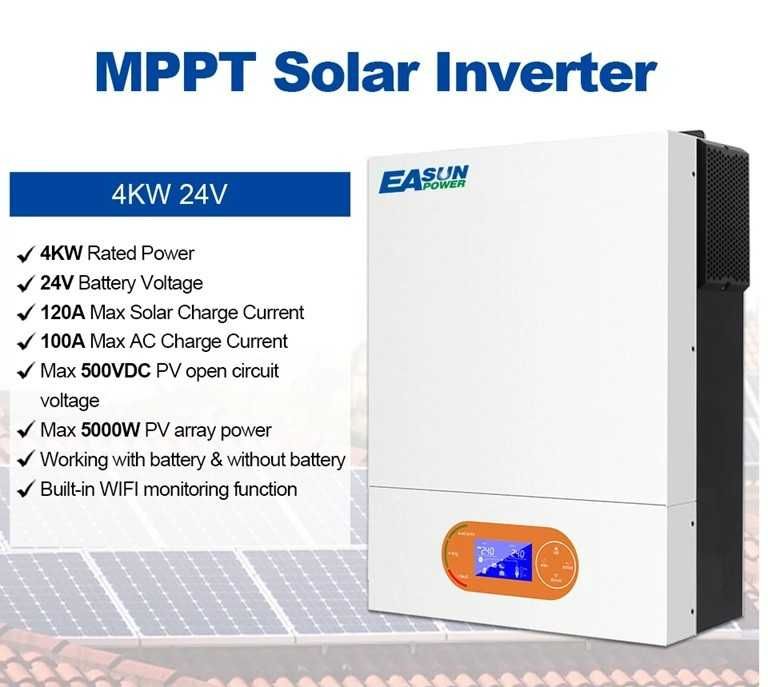 Invertor SMR II 4KW 24V Off Grid + Wifi Inclus