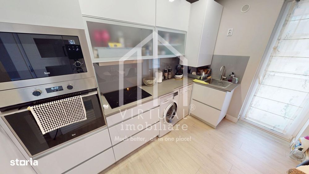 Apartament de vanzare in Sibiu, 77 mp, mobilat si utilat, cartier Alma