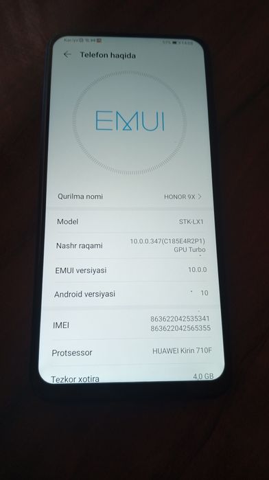 Telefon Honor 9x