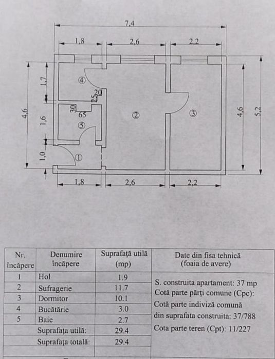 Apartament de vanzare