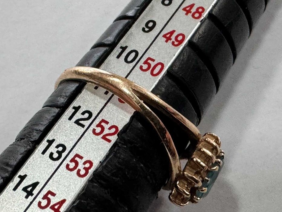 Златен пръстен 14 к 585 / 1,92 г