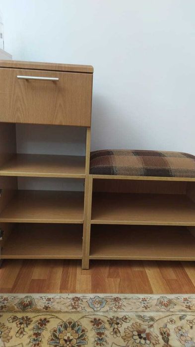 Тумба обувница с седушкой