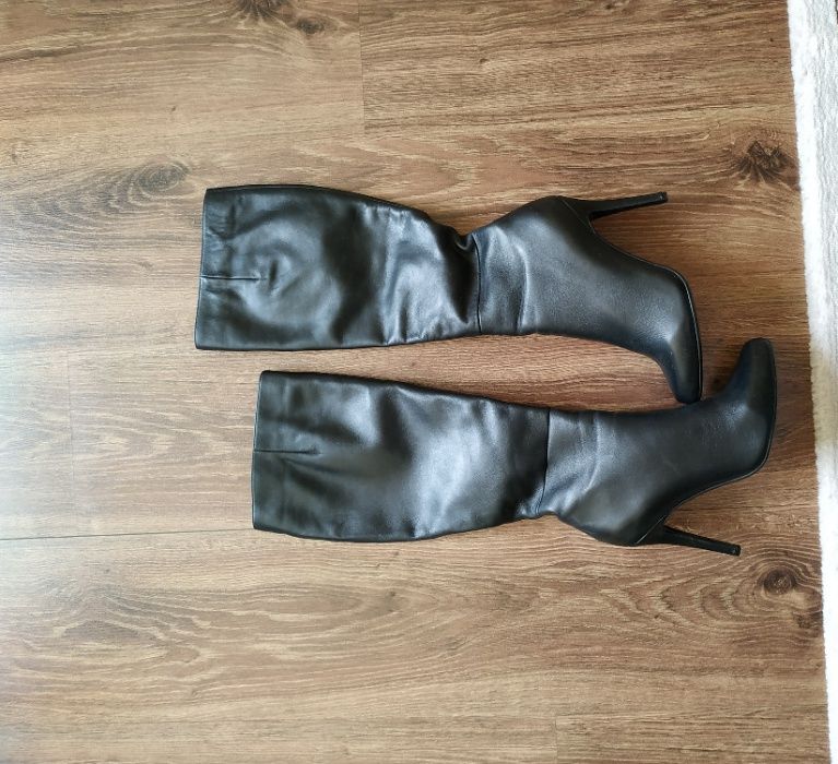 Сапоги кожаные новые