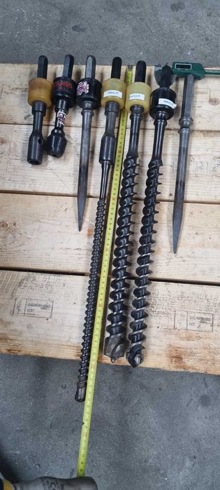 Burghiu Duss 35, 32, 19, spit duss, mandrina adaptoare duss