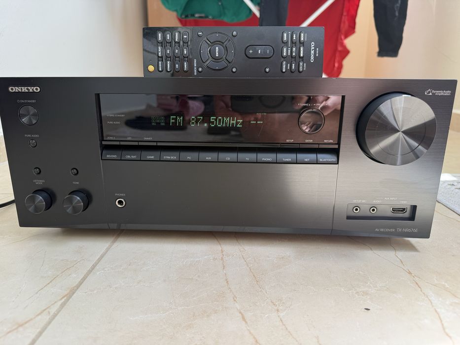 Onkyo TX-NR676 Bluetooth Wi Fi Dolby Atmos