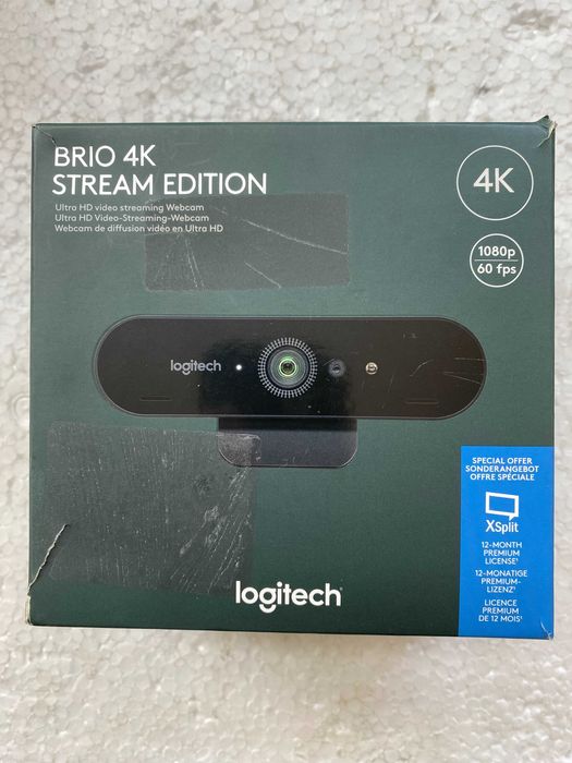 Camera web Logitech Brio, 4K Stream Edition