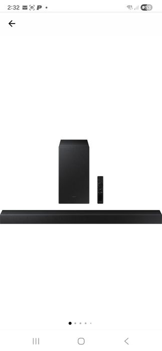 Soundbar samsung hw a450