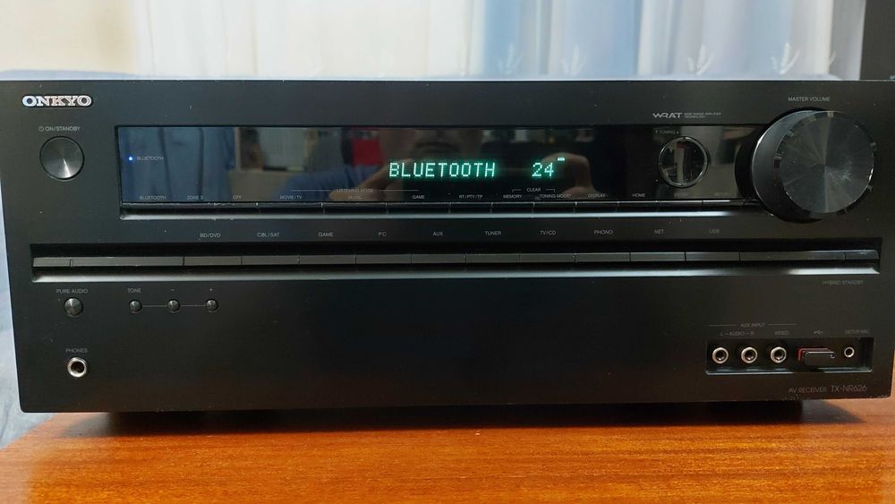 Receiver Onkyo TX-NR626 7.2CH 4K, BT, WI-FI, USB, DTS-HD, 2 ZONE