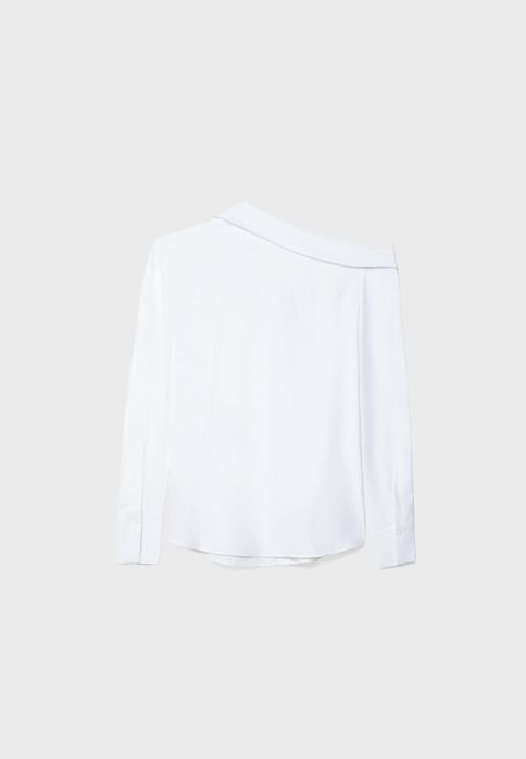 Бела рубашка от Stradivarius S размера