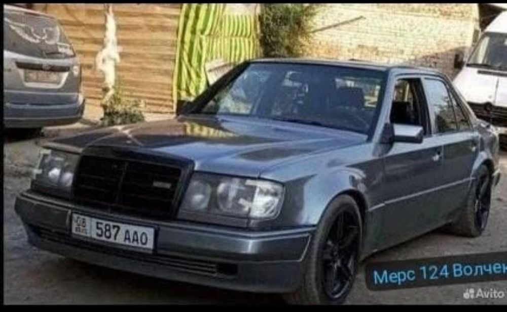 Бампер на мерседес w124 е500 (волчек)