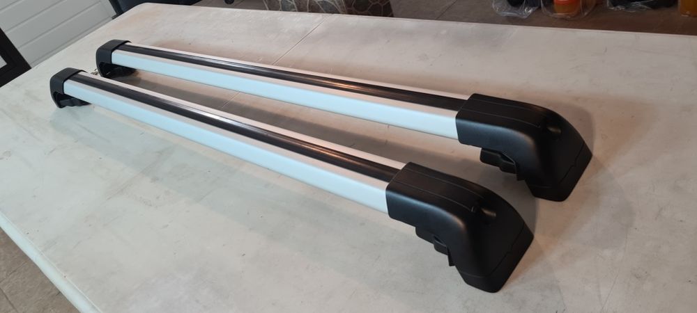 Багажник-греди-релси-рейки-Рено меган 2 комби-thule