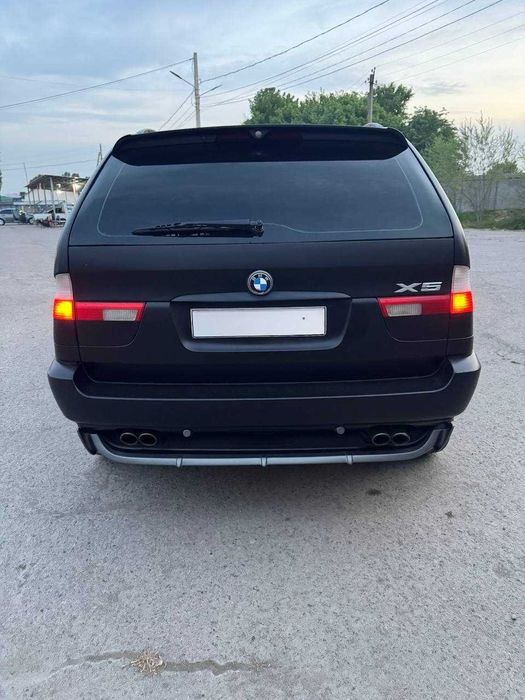 Bmw e53 x5 черный матовый