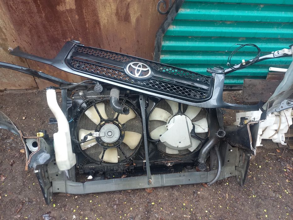 Решетка, телевизор рав4. Rav4. Вентилятор. Радиатор