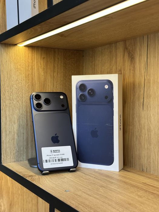Iphone 17 pro max blue 512gb nano-sim