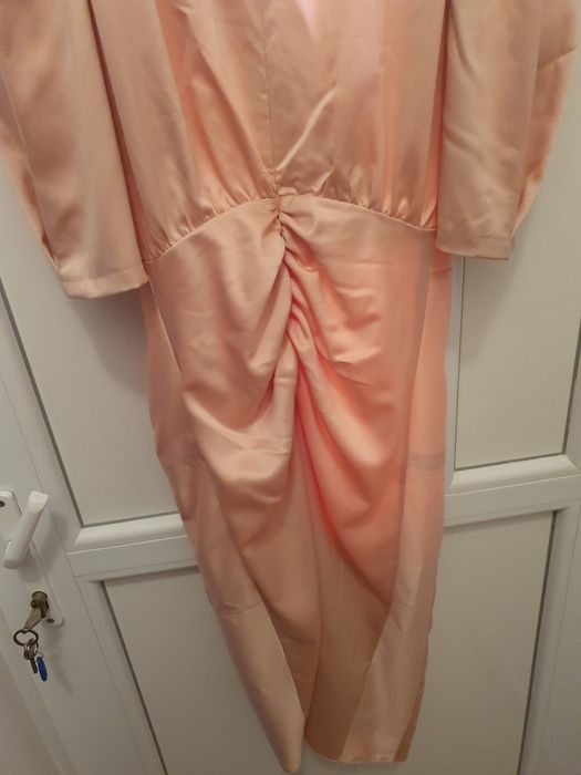 Rochie eleganta/de ocazie roz pudrat