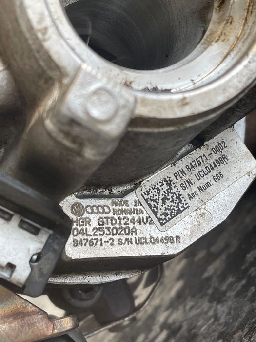 Turbina Seat Leon 5F1 2012 -> 1.6 Tdi Clha 04L253020A