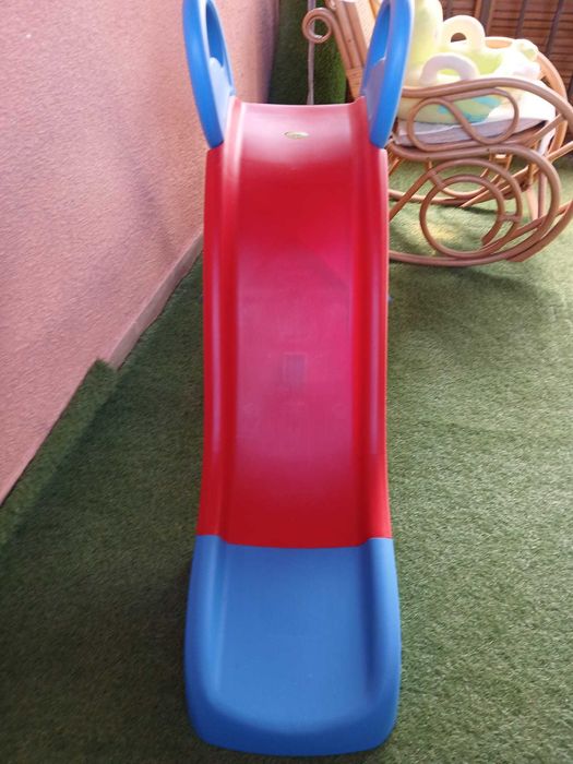 Tobogan si leagan plastic copii - set