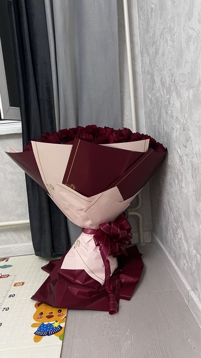 Букет 101 роза шикарная