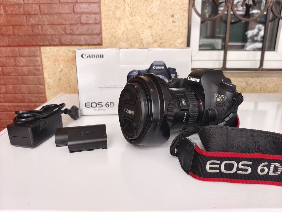 Canon 6D и три объектива