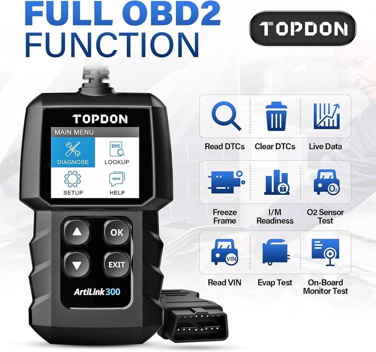 Автодиагностика Topdon ArtiLink 300 OBD обд