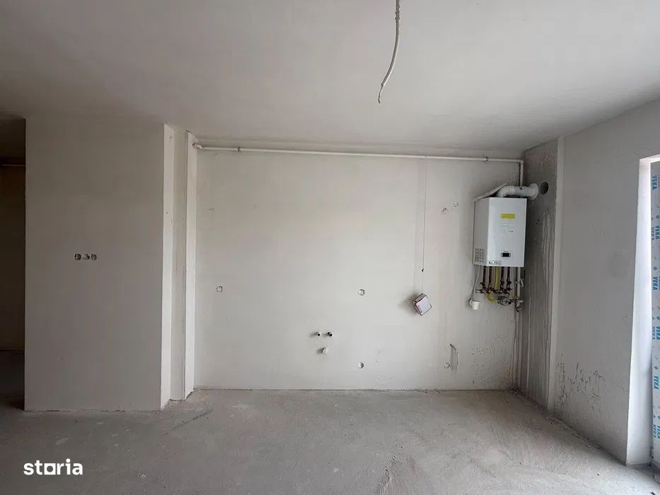 Apartament cu 2 camere semifinisat – Zona BMW | Imobil nou | CF