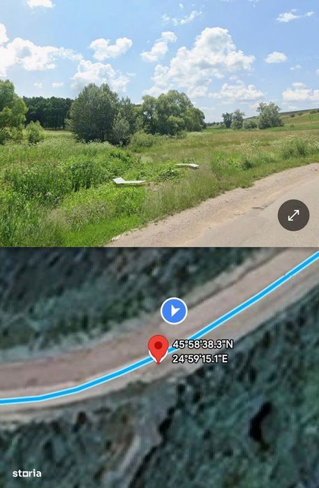 Teren extravilan 54.500 mp, lângă pădure, între Lovnic – Văleni