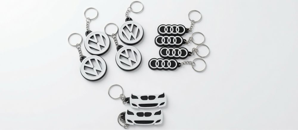 Brelocuri Auto 3D Printate