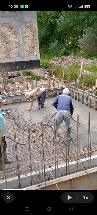 Бетон + опалубщик + бетононасос