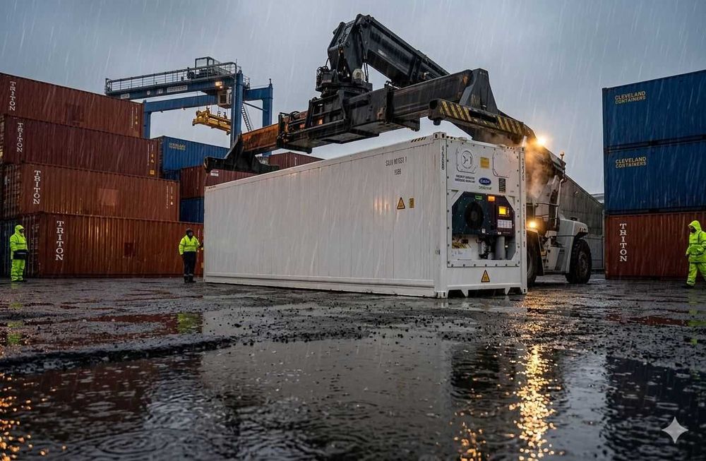 De vanzare containere frigorifice noi sau second hand cu garantie de 6m si 12m